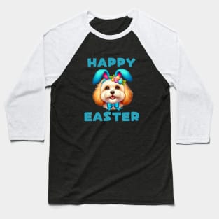 Maltipoo Easter Bunny Baseball T-Shirt
